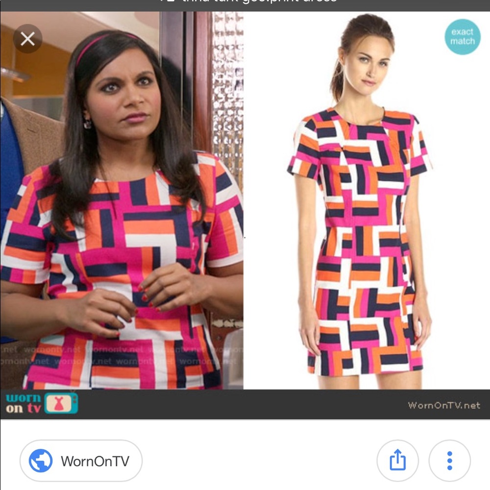 Trina Turk geo print dress
